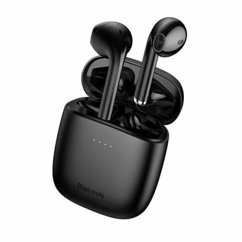 Bluetooth наушники Baseus Encok TWS W04 Pro Black