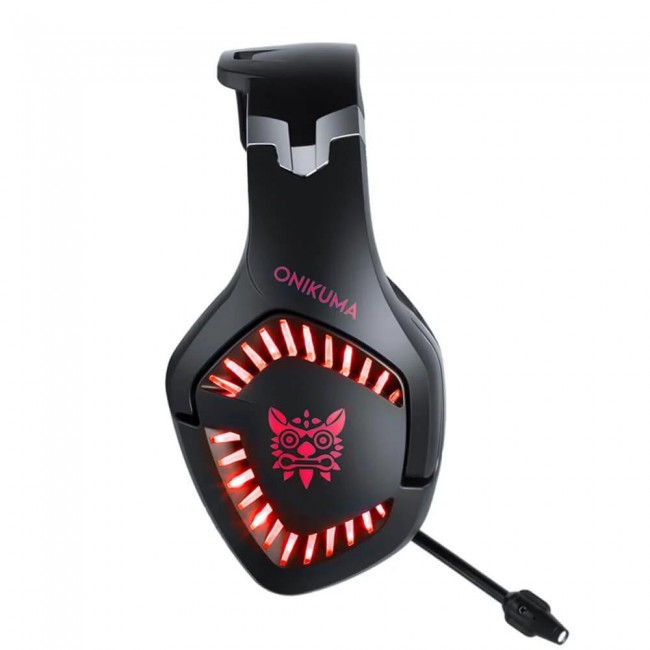 Наушники игровые Onikuma K1 PRO с микрофоном Black-Red — изображение 3