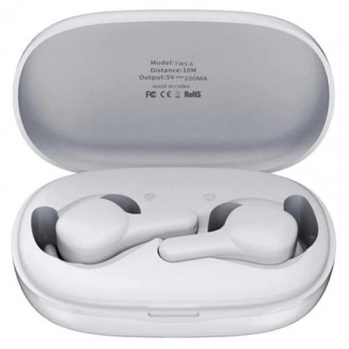 Беспроводные Bluetooth наушники Remax TWS-6 White
