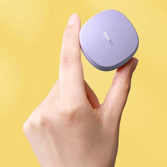 Беспроводные Bluetooth наушники Baseus Encok True Wireless Earphones WM01 Purple — изображение 7