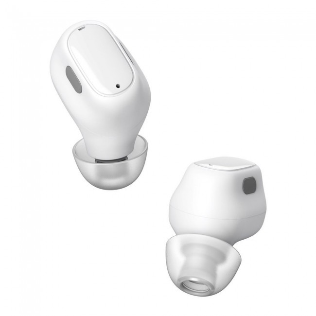 Беспроводные Bluetooth наушники Baseus Encok True Wireless Earphones WM01 White — изображение 4