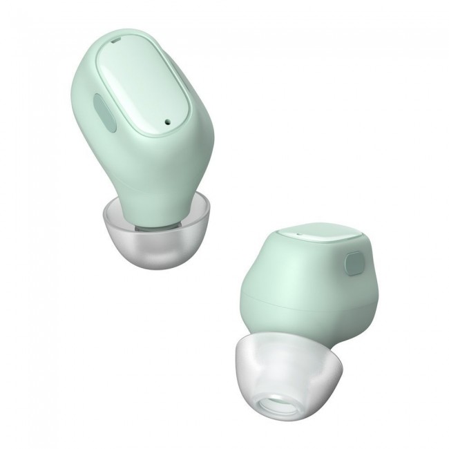 Беспроводные Bluetooth наушники Baseus Encok True Wireless Earphones WM01 Green — изображение 6