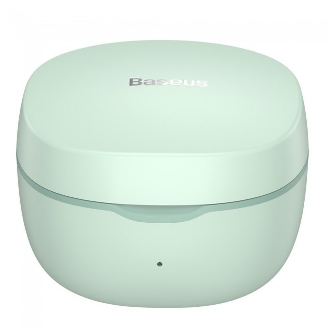 Беспроводные Bluetooth наушники Baseus Encok True Wireless Earphones WM01 Green — изображение 8