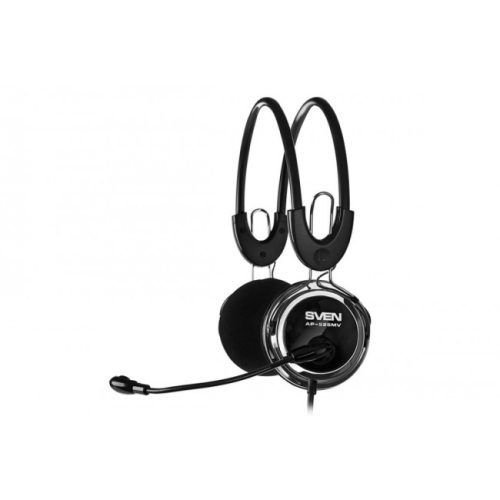 Наушники для ПК или ноутбука с микрофоном Sven AP-525MV Black