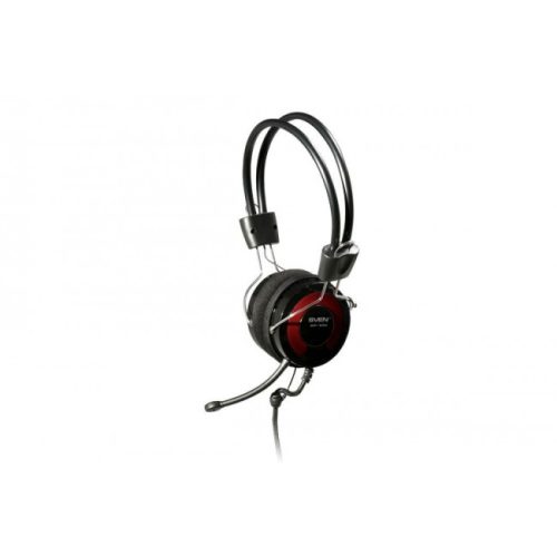 Наушники для ПК или ноутбука с микрофоном Sven AP-540 Black-Red