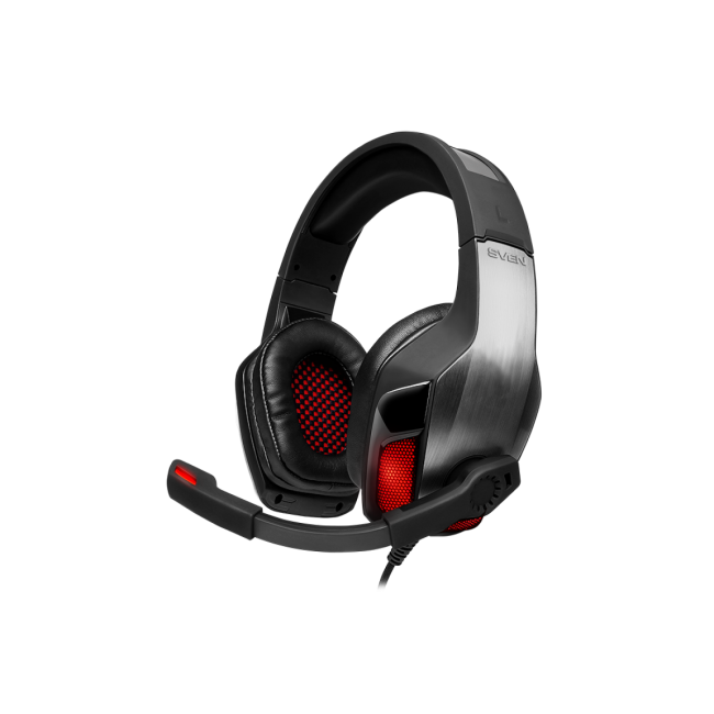 Проводные игровые наушники с микрофоном и обьемным звуком 7.1 Sven AP-U995MV USB Black-Red