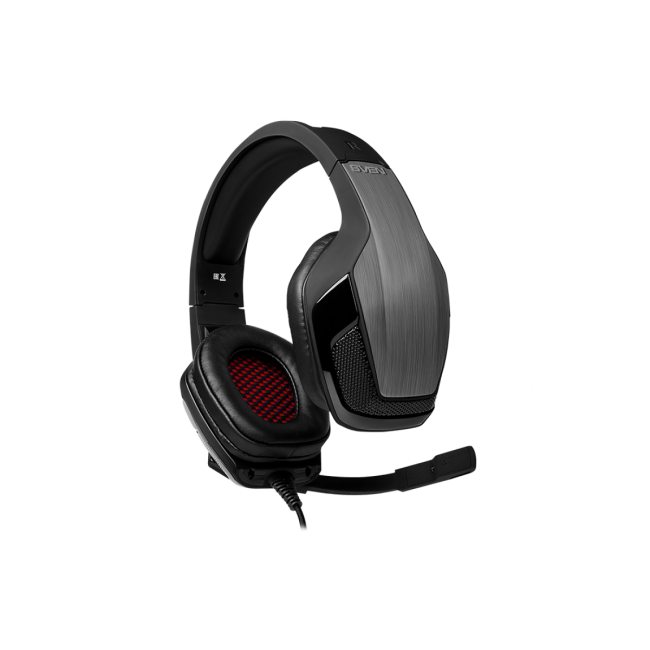 Проводные игровые наушники с микрофоном и обьемным звуком 7.1 Sven AP-U995MV USB Black-Red — изображение 3
