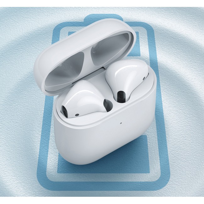 Наушники беспроводные для айфона Remax True Wireless Stereo Music Earbuds TWS-10 White — изображение 3