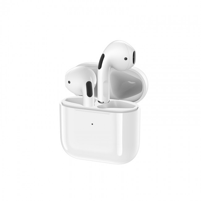 Наушники беспроводные для айфона Remax True Wireless Stereo Music Earbuds TWS-10 White